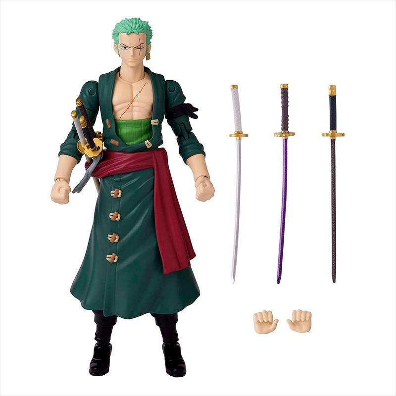 Bandai Anime Heroes One Piece - Roronoa Zoro Action Figure