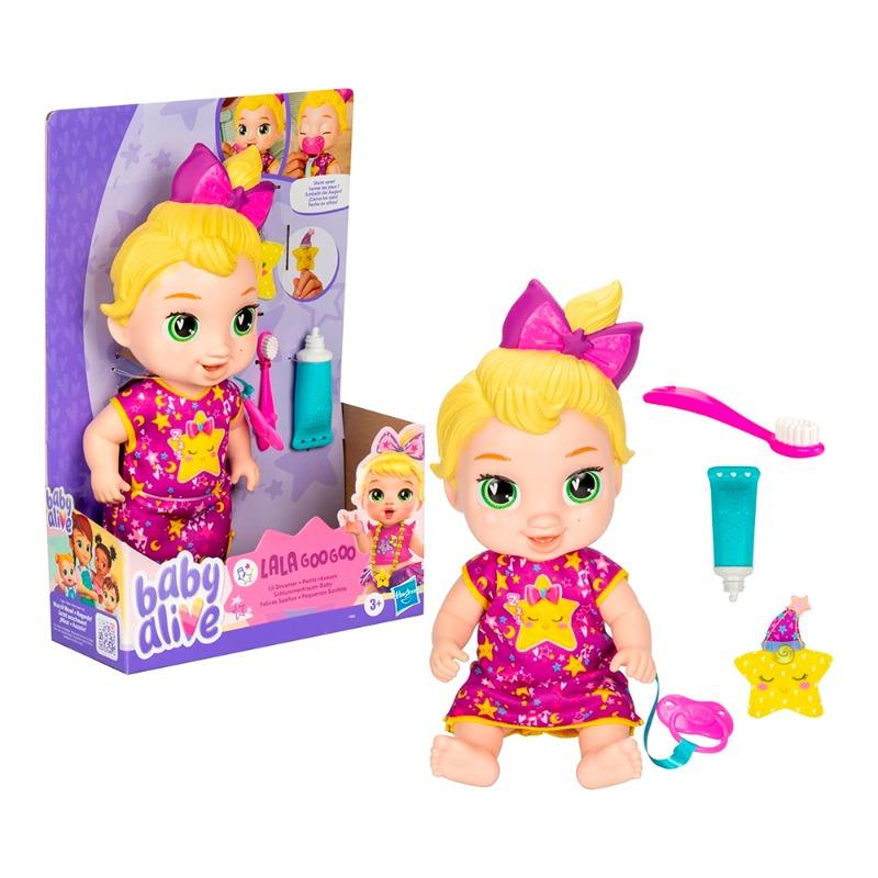 Baby Alive Lil Dreamer LaLa GooGoo Sleepy Baby Doll Set