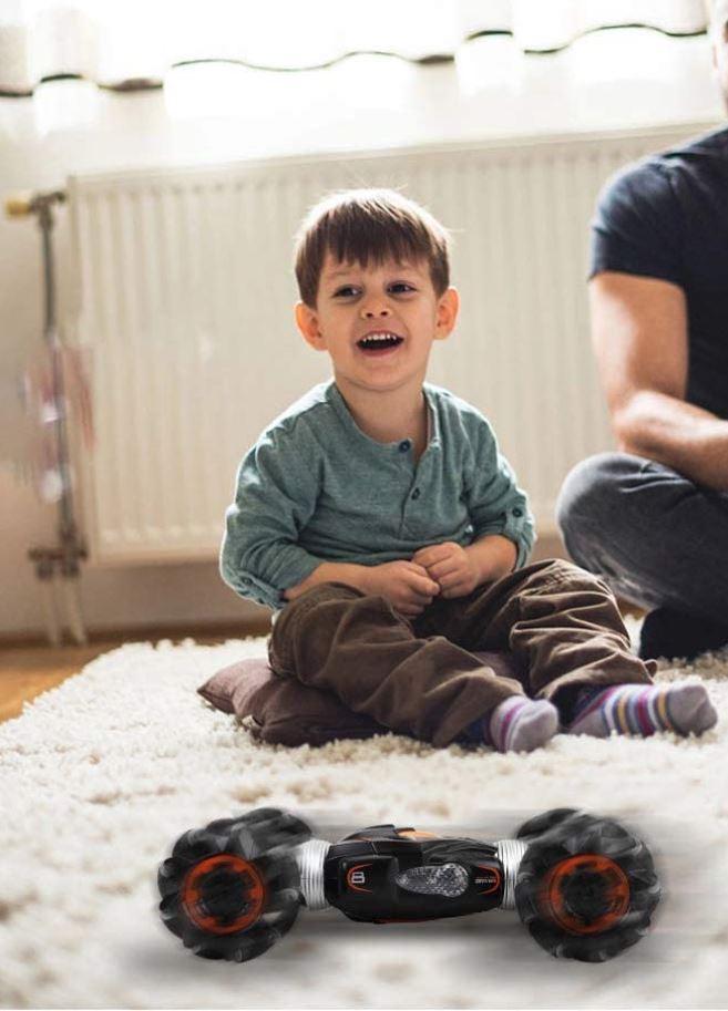 JJRC RC Double Sided Roll Stunt Car