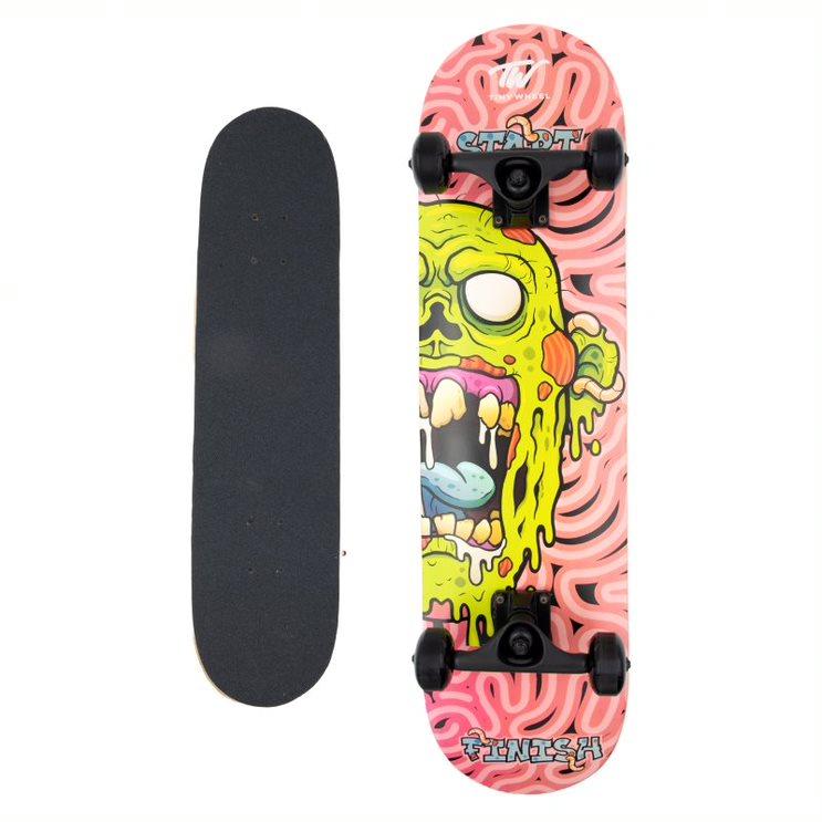 Tiny Wheel Skateboard Zombie - Large