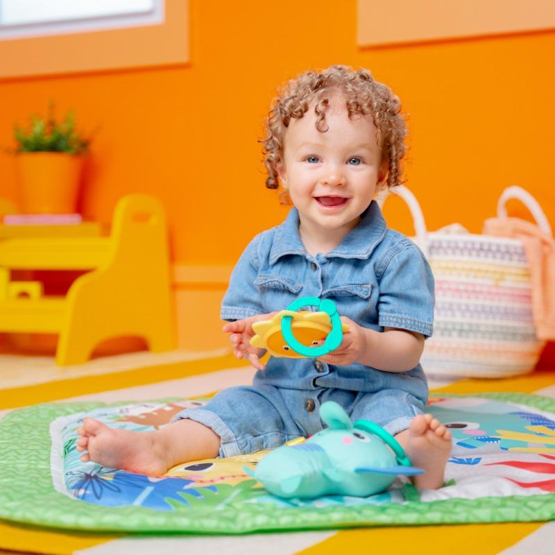 Bright Starts Wild Wiggles FoldAway Activity Gym