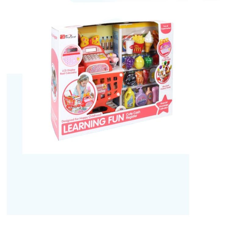 Five Star Electric Supermarket Set with Shopping Cart