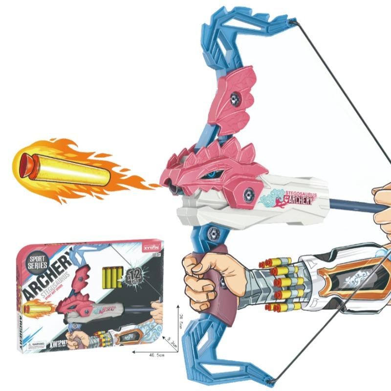 Bow and Arrow Archery Play Set - Pink and Blue