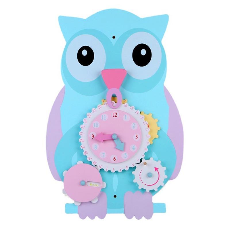 لعبة حائط تعليمية للأطفال تصميم بومة