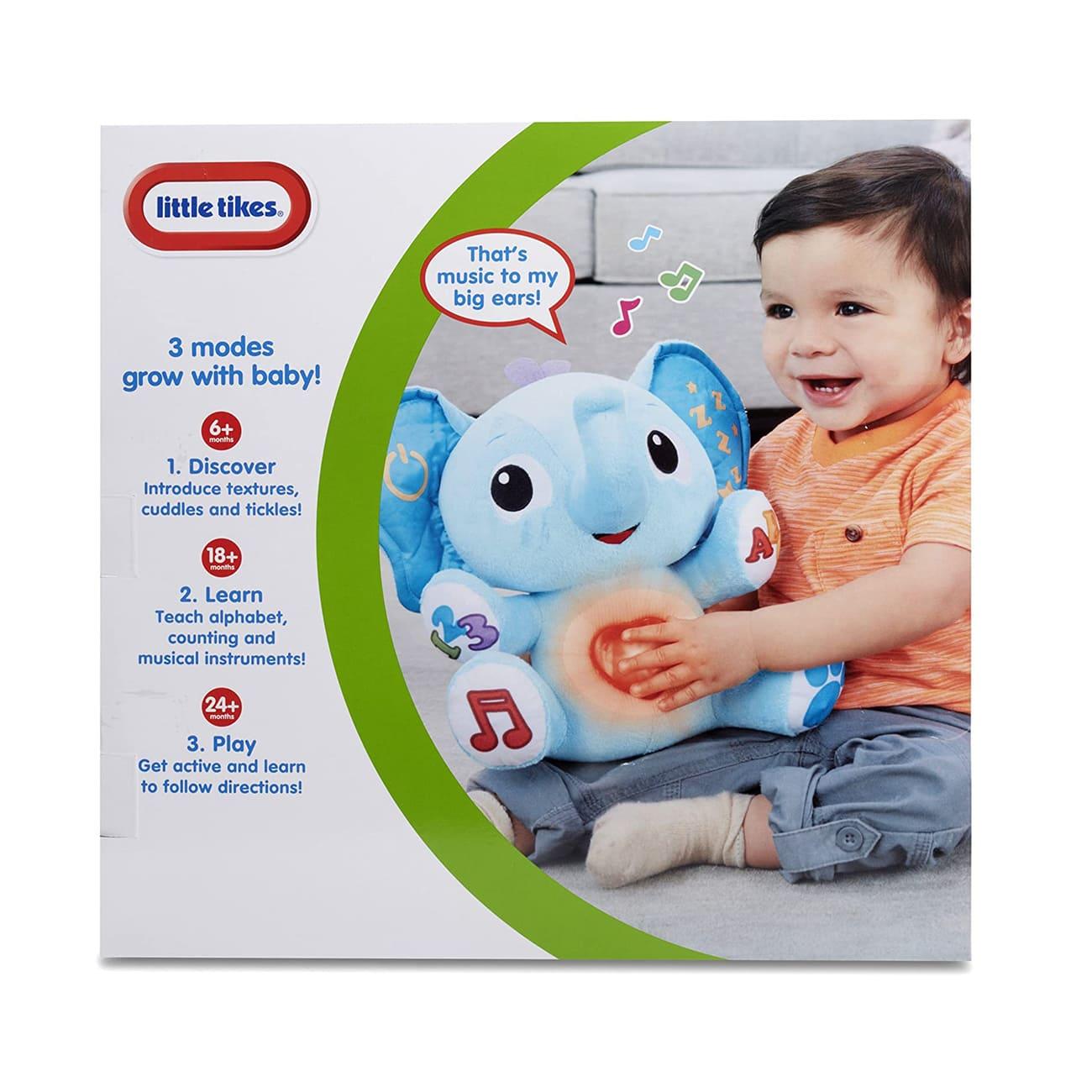 ليتل تايكس - الفيل التفاعلي لون أزرق