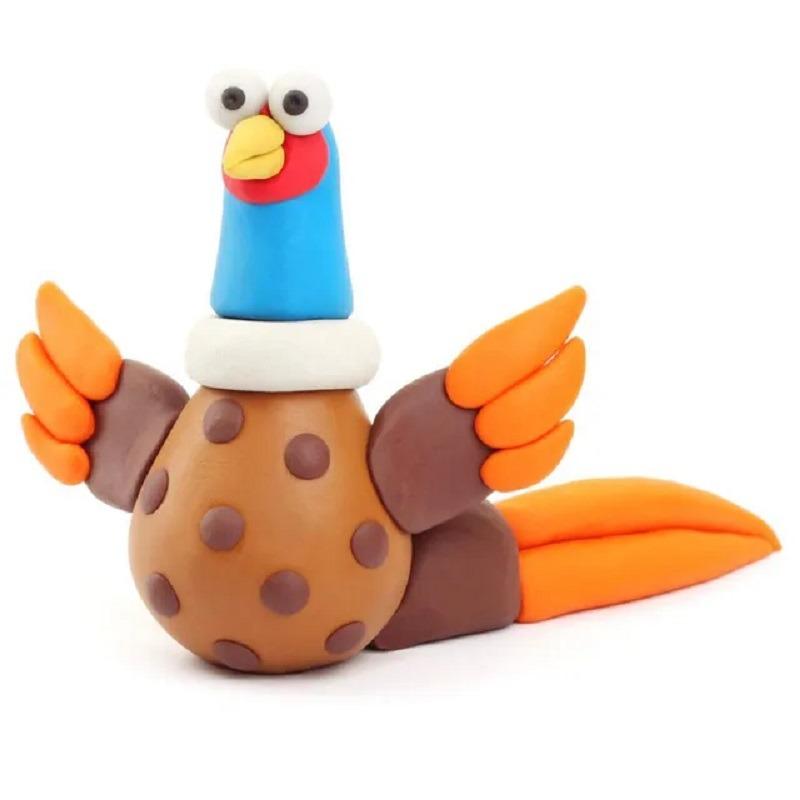 هاي كلاي - مجموعة تشكيل الصلصال بتصميم الطيور