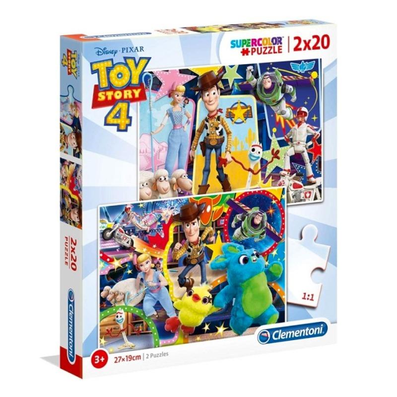 Clementoni Toystory 4 Puzzle 2 In 20 Pcs