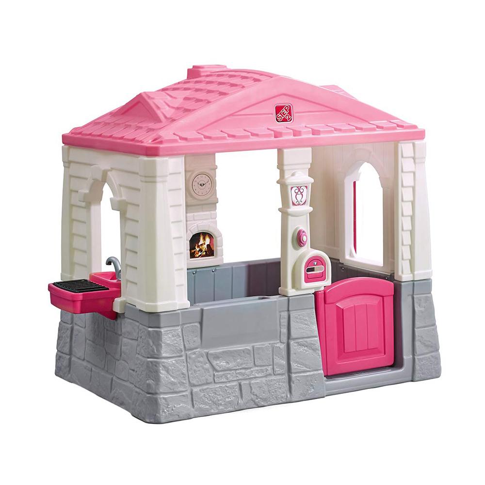 ستيب2 - كوخ اللعب الأنيق - لون وردي