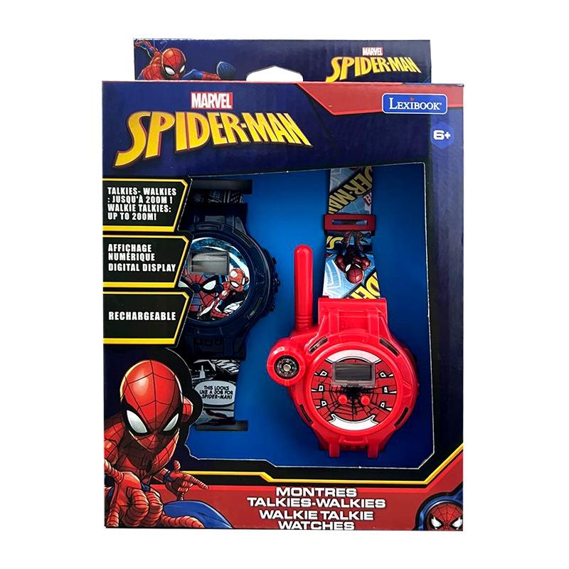 Lexibook Digital Watch With Walkie Talkie - Spiderman