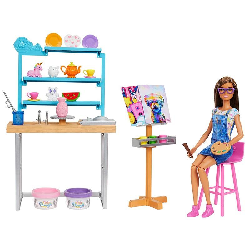 Barbie Relax And Create Art Studio Playset
