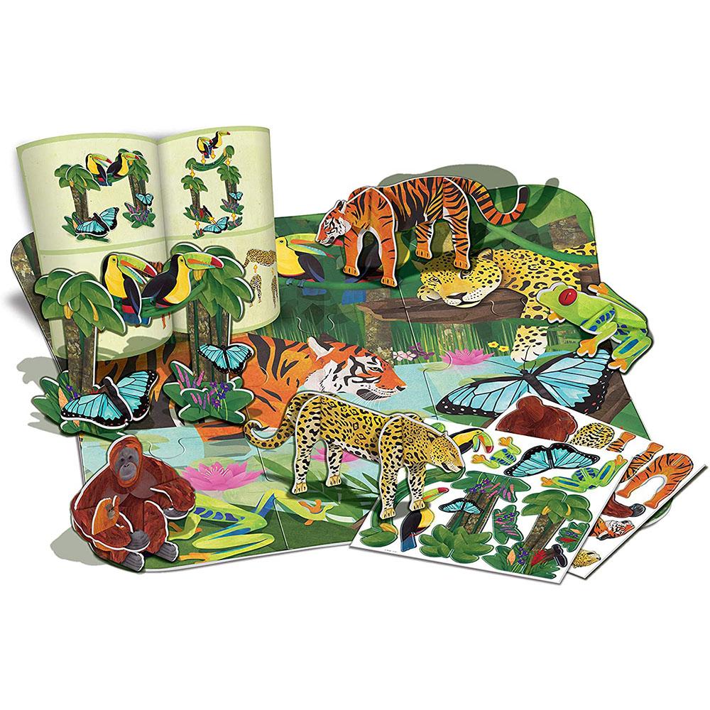 4M Floor Puzzle 3D Rain Forest
