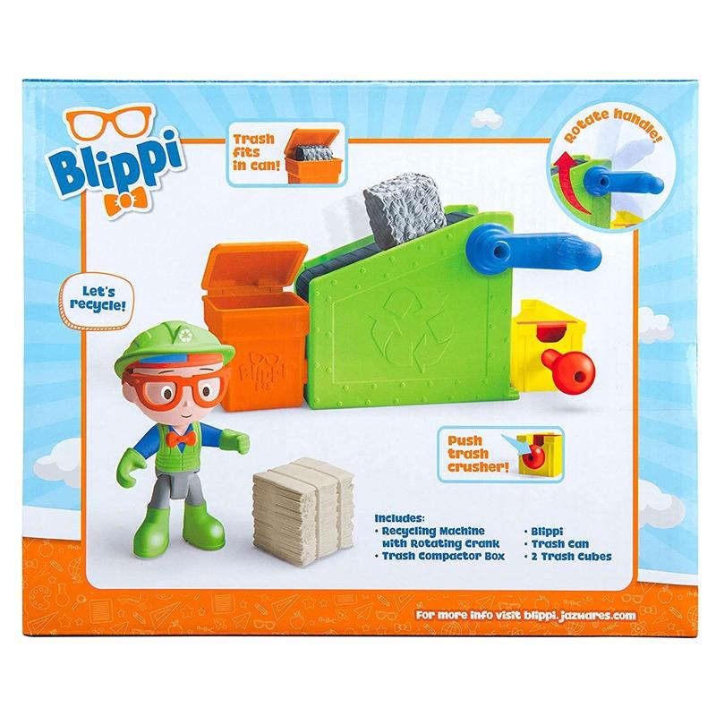 Blippi Little Adventures Recycling Centre Playset