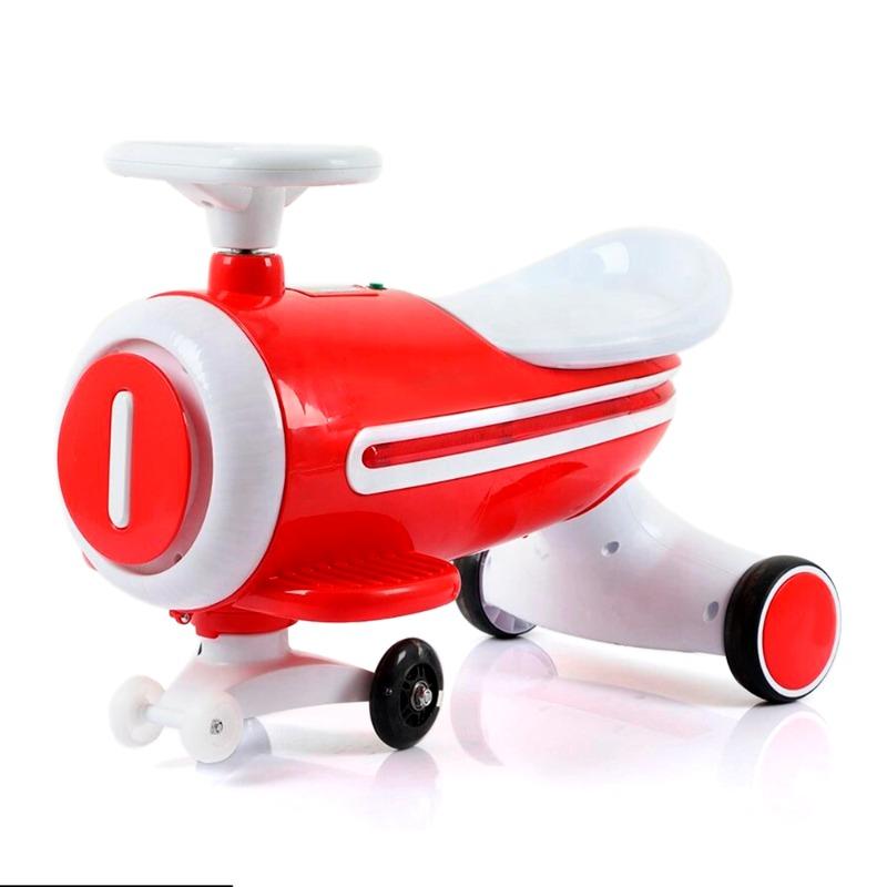 Kids Aircraft Rocking Ride-On with Lights