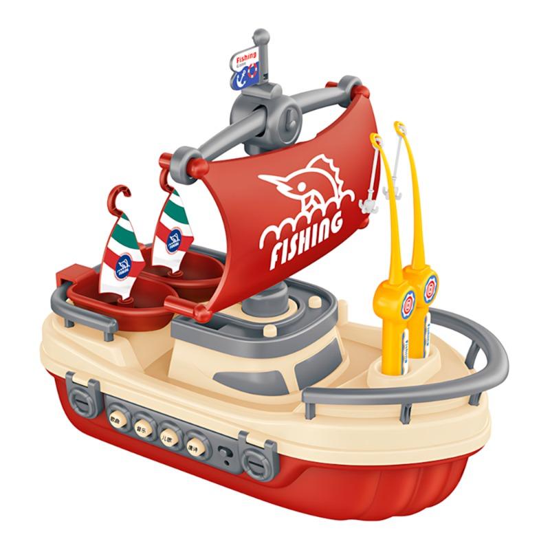 Ocean Sailboat - Red