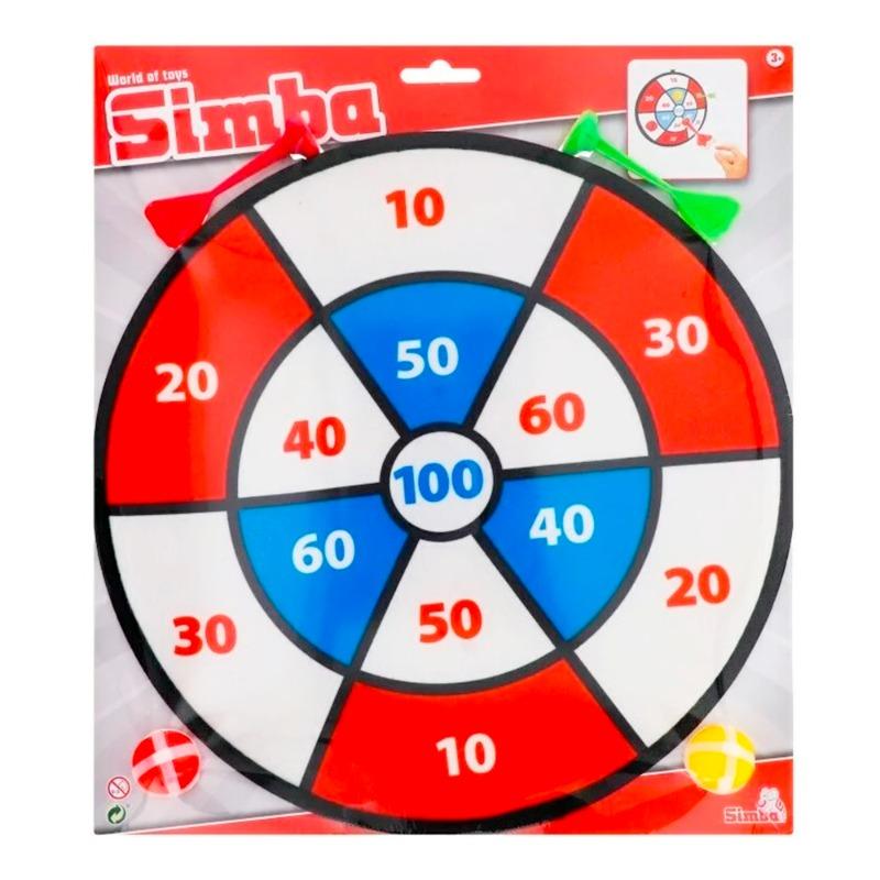 Simba Soft Dart Game - Red/Blue