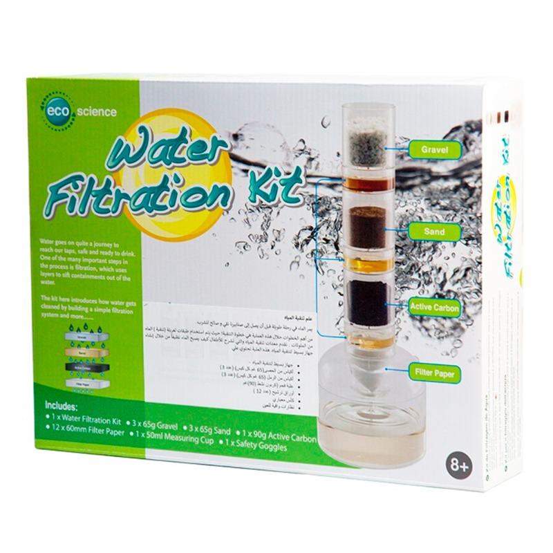 تجربة تصفية وتنقية المياه