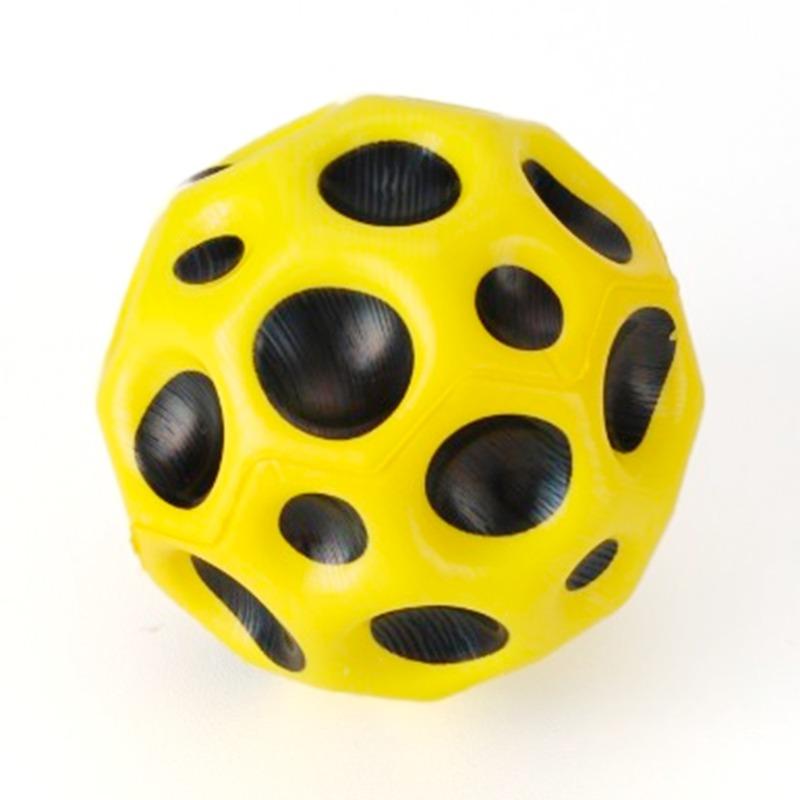 كرة الأرتداد بمقاس 6.5 سم لون أصفر