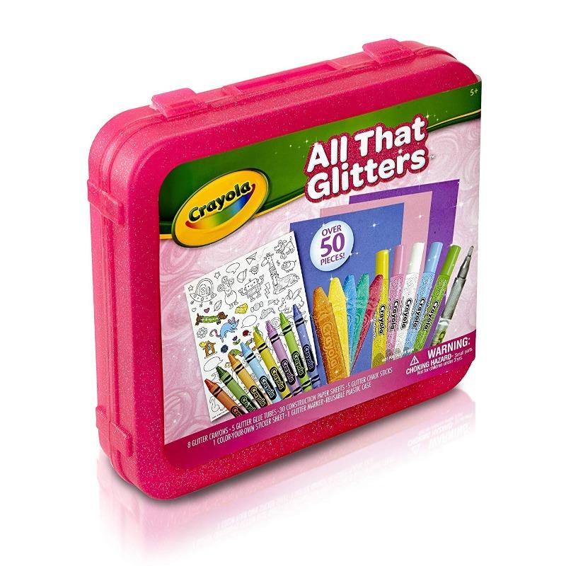 Crayola All That Glitters Art Case Set