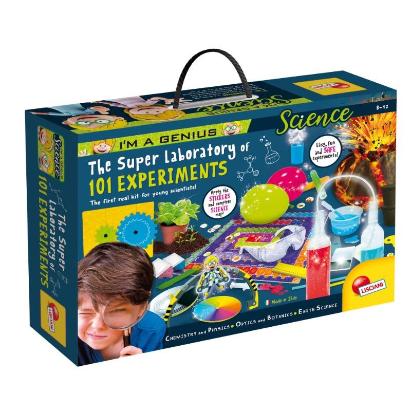 Lisciani I'm a Genius the Super Laboratory of 101 Experiments