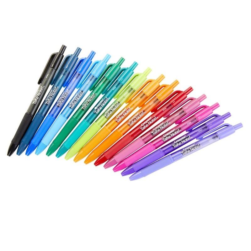 Crayola Colored Gel Pens Washable 14 Count