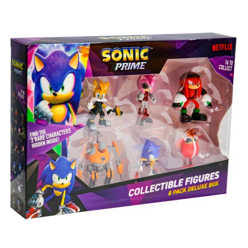 Sonic 8 Figures Including 2 Rare Hiden Characters