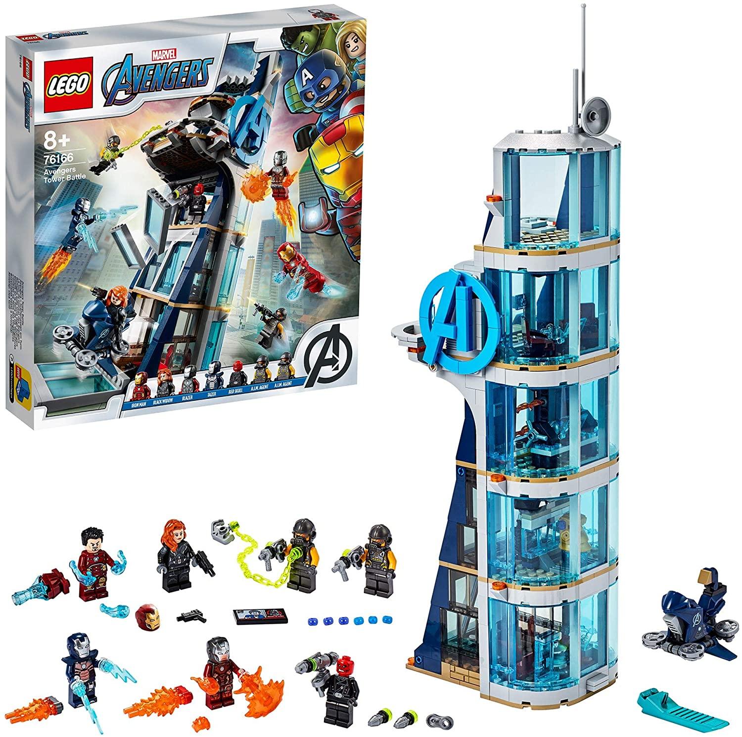 LEGO Marvel Avengers Tower Battle Set 685 pieces