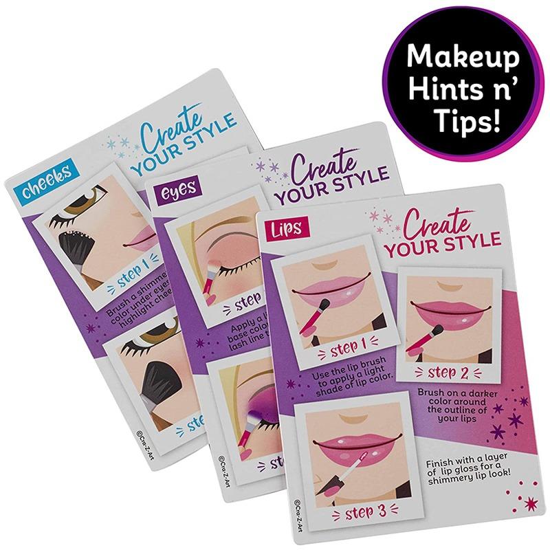 كري زي آرت - شيمر آند سباركل حقيبة المكياج والتجميل - وردي