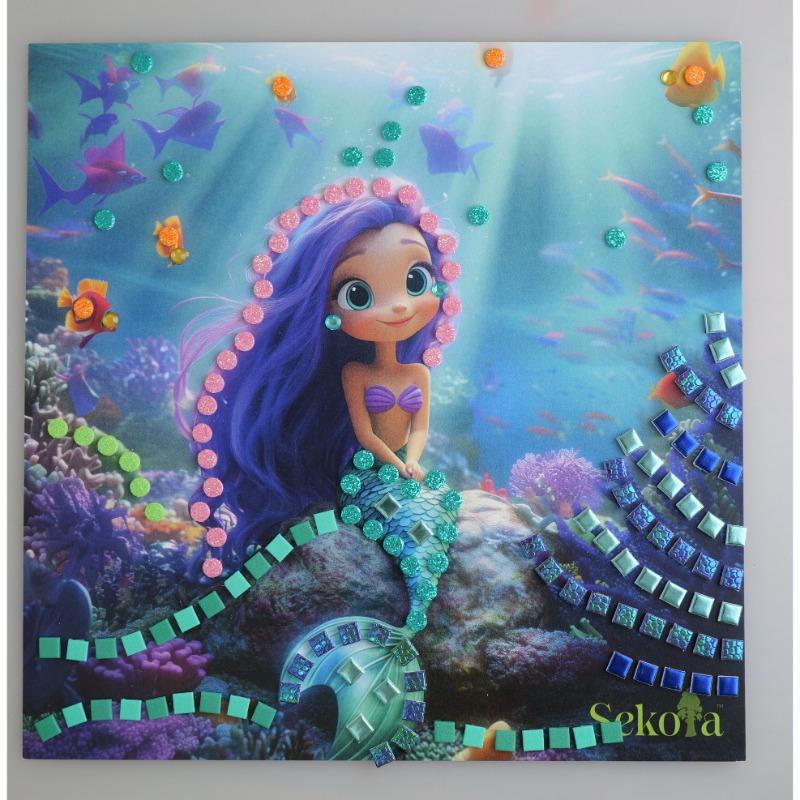 Sekoia Mosaic My Mermaid Kingdom - Creative Mosaic Art Set