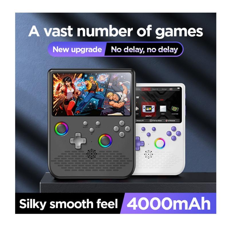 Portable Gaming Device With a 5-inch Screen and 64gb Memory Card - Black