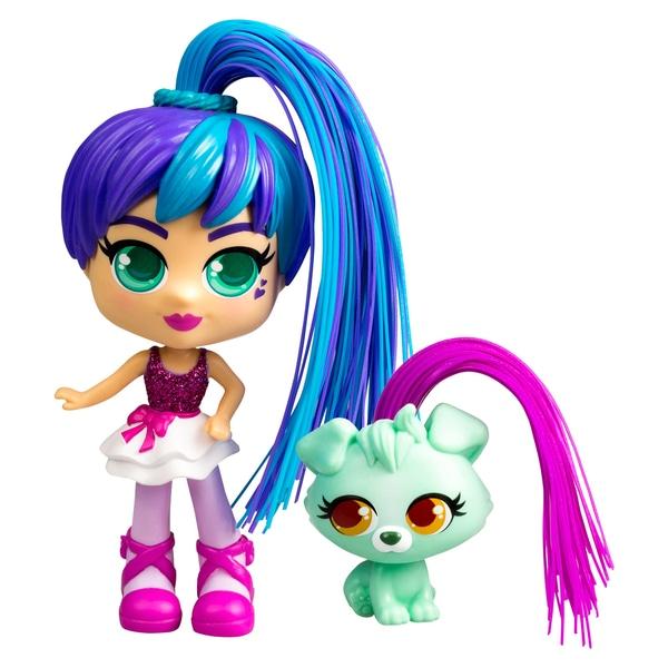 كيرلي جيرلز - دمية جيت ستير أديلي و فيجي ألوان متعددة