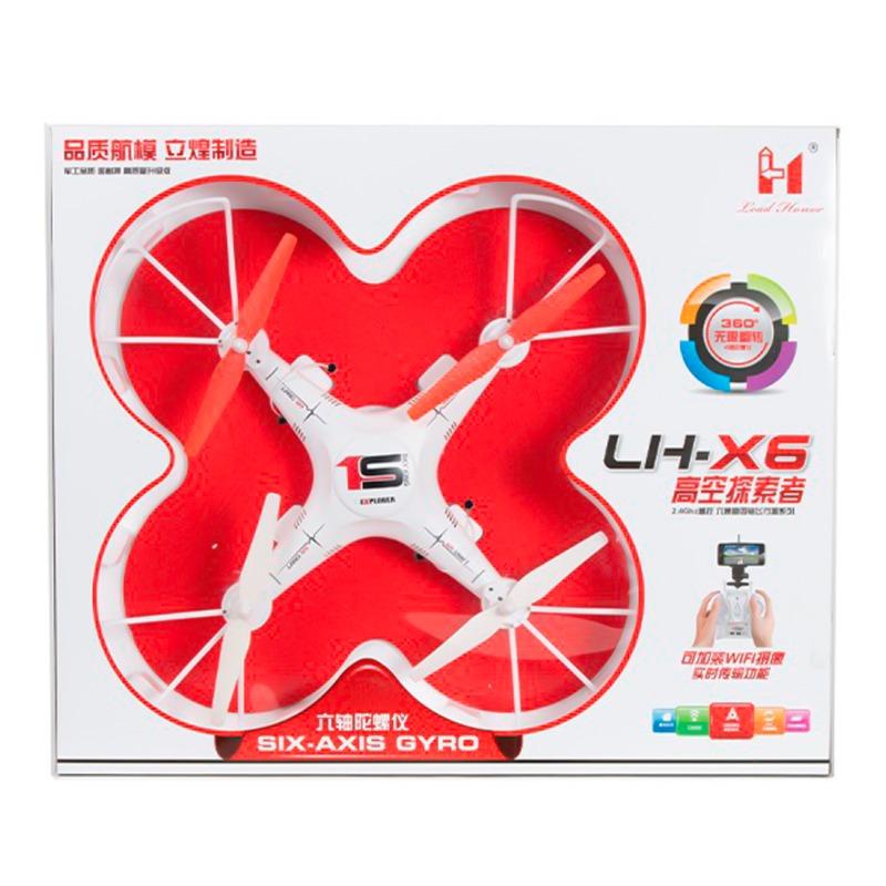 Six Axis Gyro Drone - Red