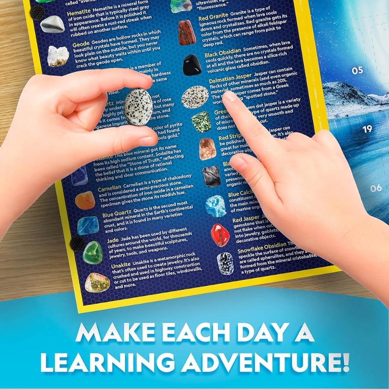 ناشيونال جيوغرافيك - تقويم ظهور الاحجار الكريمة