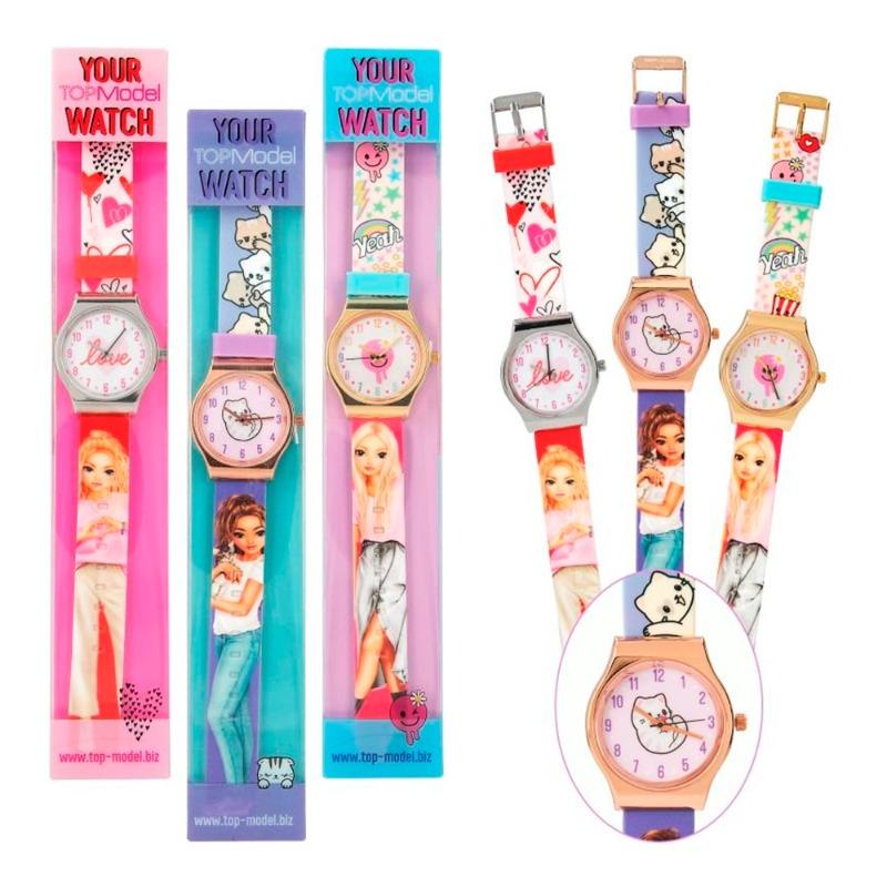 Top Model Silicone Watch With Metal Case in Multiple Colors