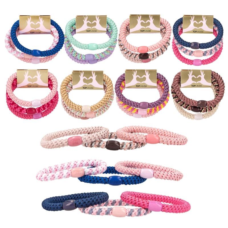 TopModel Elastic Hairbands - Multicolor