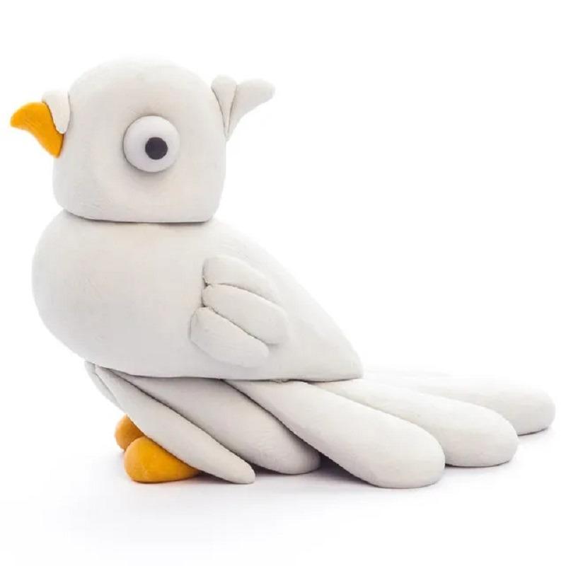 هاي كلاي - مجموعة تشكيل الصلصال بتصميم الطيور