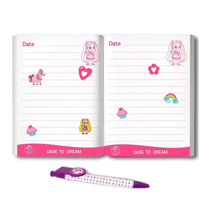 Love Diana My Fluffy Diary Set