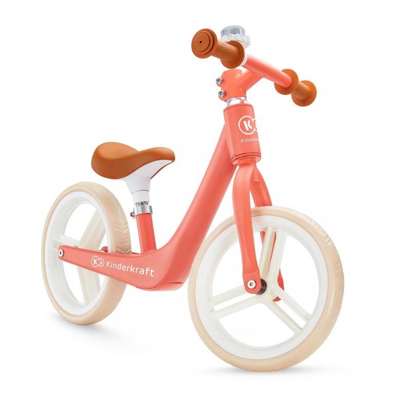Kinderkraft Fly Plus Balance Bike Magic Coral