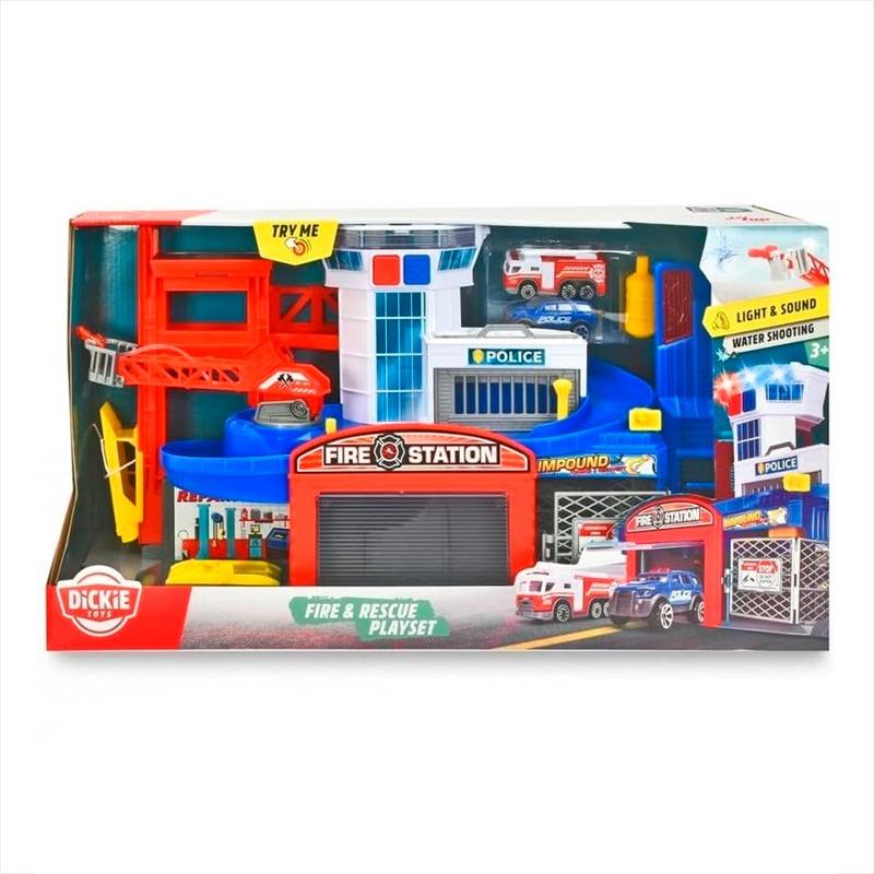 Dickie - Fire And Rescue Playset