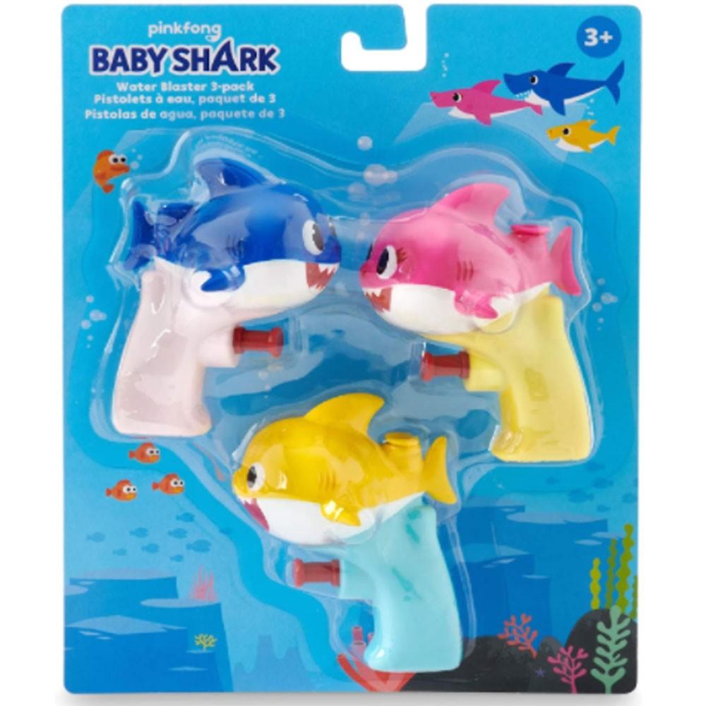 بيبي شارك - مجموعة مسدسات الماء - 3 قطع