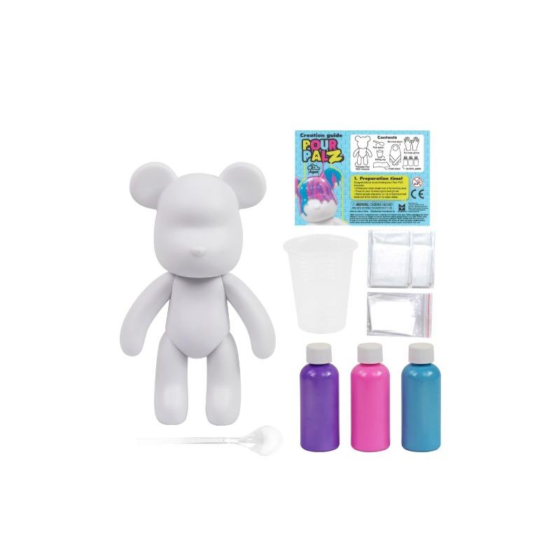 Pour Palz DIY Paint Bear W1 Berry Blast - 40ml Version