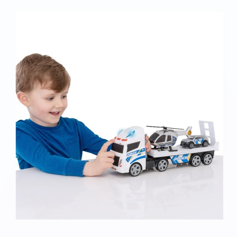 Teamsterz - Police Helicopter Transporter