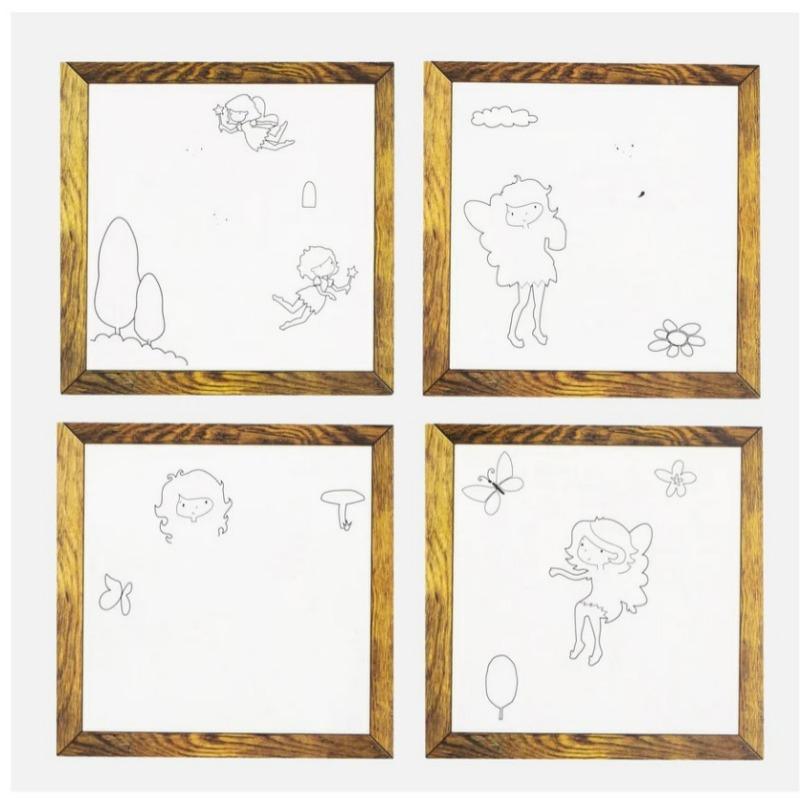 Tiger Tribe - Magic Painting World - Fairy Garden