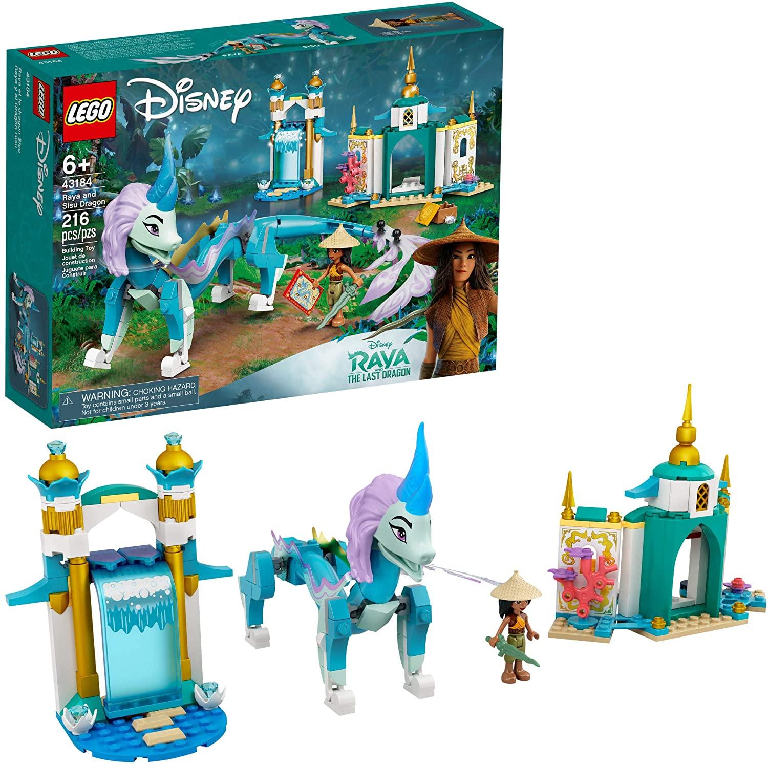 LEGO Disney Raya and Sisu Dragon