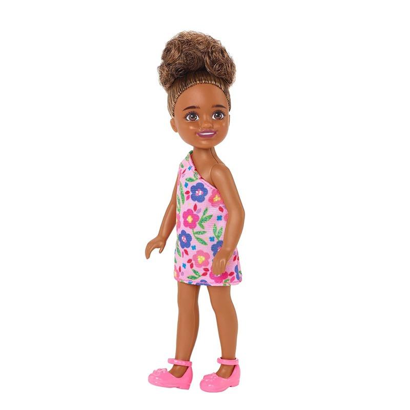 Barbie Club Chelsea Doll pink dress