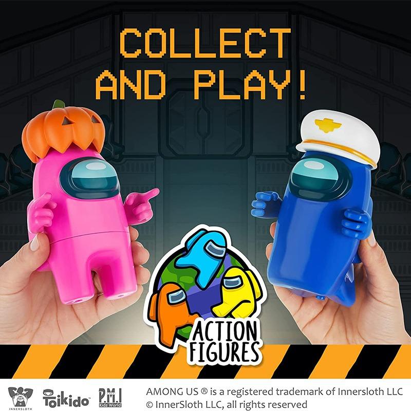 Among Us Action Figure Window - 4 Pack