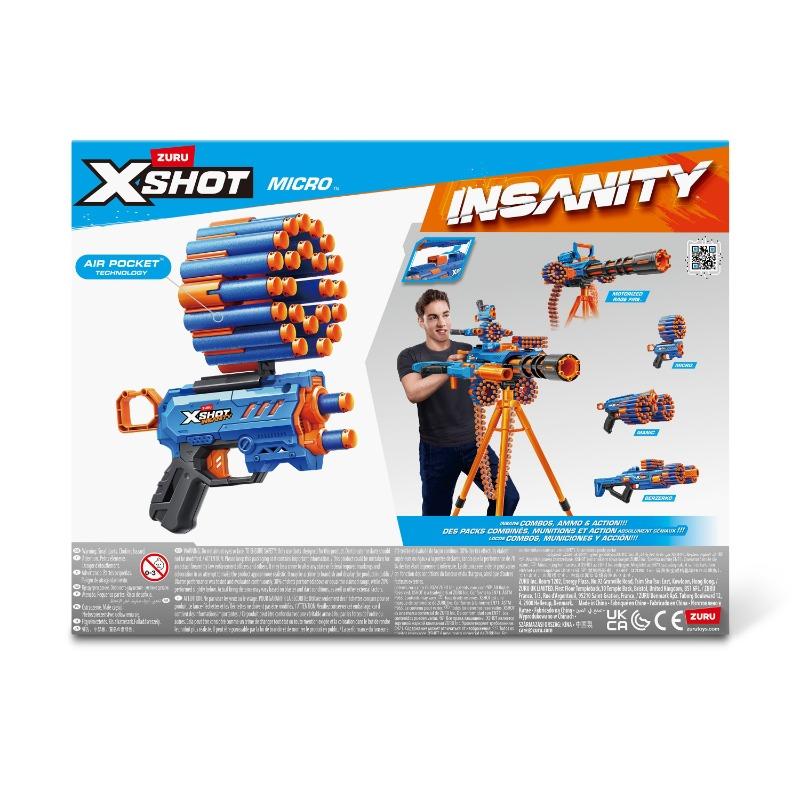 X-Shot Insanity Micro With 24 Darts