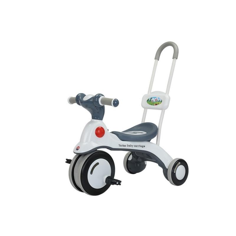 دراجة الركوب ثلاثية العجلات تري ويل للاطفال - لون رمادي