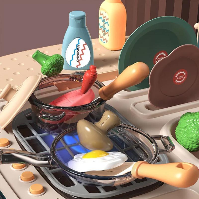 Shungun Toys Kitchen Cart Playset - Red