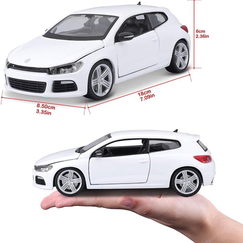 بوراجو - سيارة فولكس فاجن شيروكو - لون أبيض