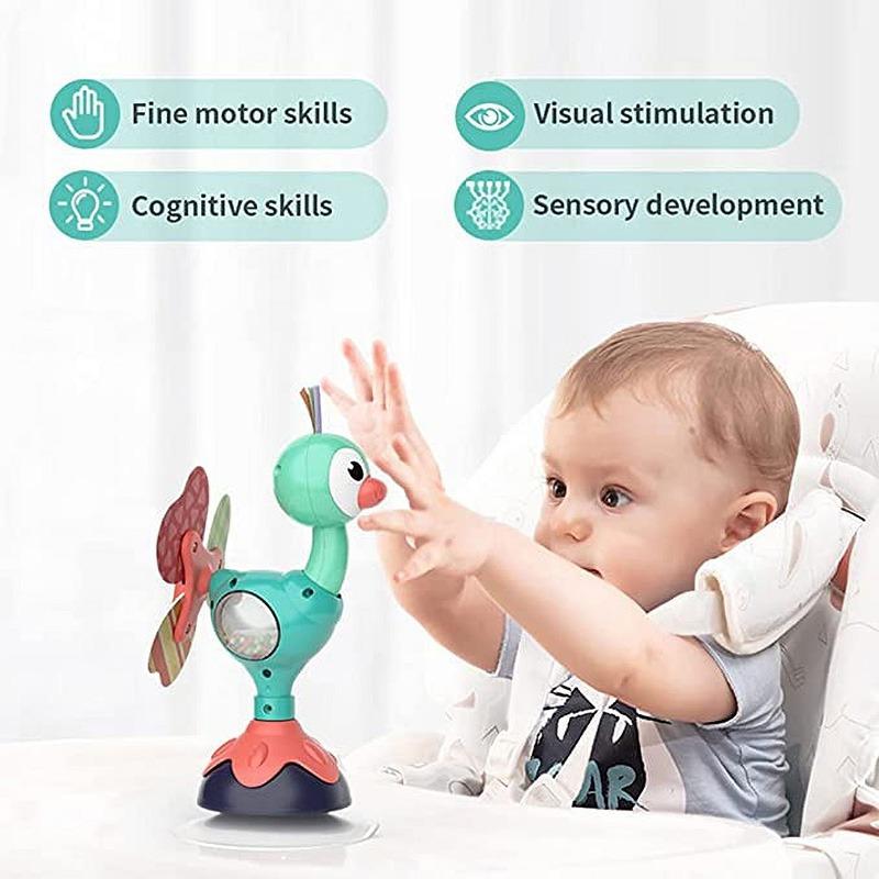 Hola Peacock Highchair Toy